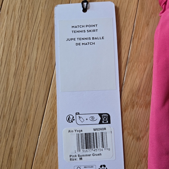 Alo Yoga Tennis Skirt Summer Crush - Picture 4 of 6